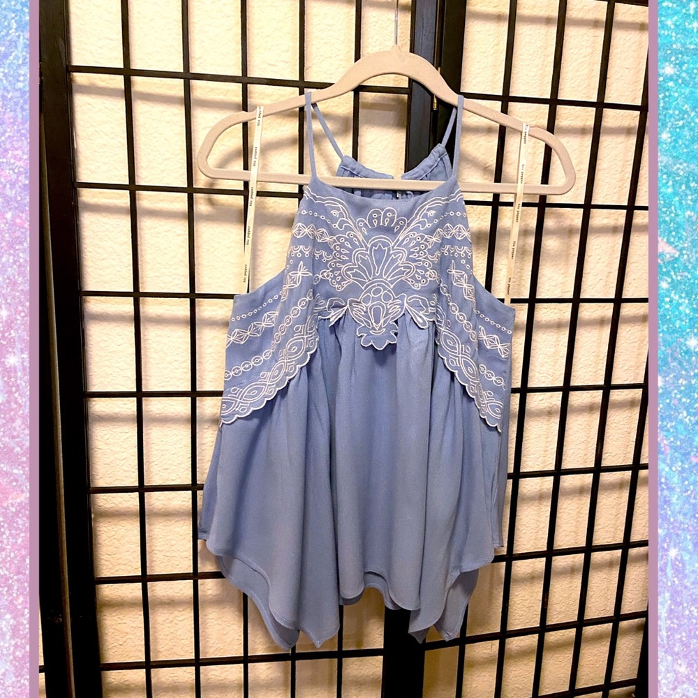 Blu Pepper Loose Fitting Tank Top